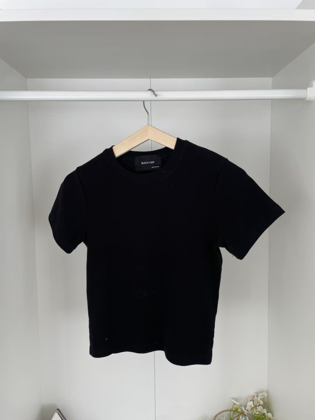 BLACK LADY韓國直郵㊣女裝新品推薦時尚職業真品熱賣人氣T恤BLACK LADYT恤圖色2