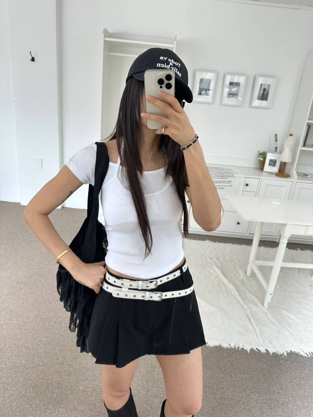 BLACK LADY東大門㊣實拍女士新款職業25春夏時尚真品休閑腰帶BLACK LADY腰帶圖色2