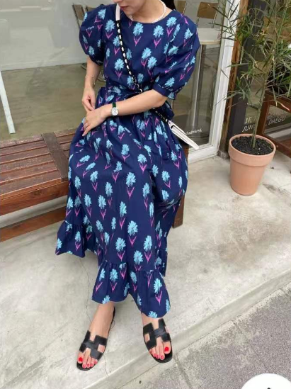 STYLE LOUNGE韓國直郵㊣女裝新品真品熱賣時尚連衣裙含腰繩STYLE LOUNGE連衣裙圖色2