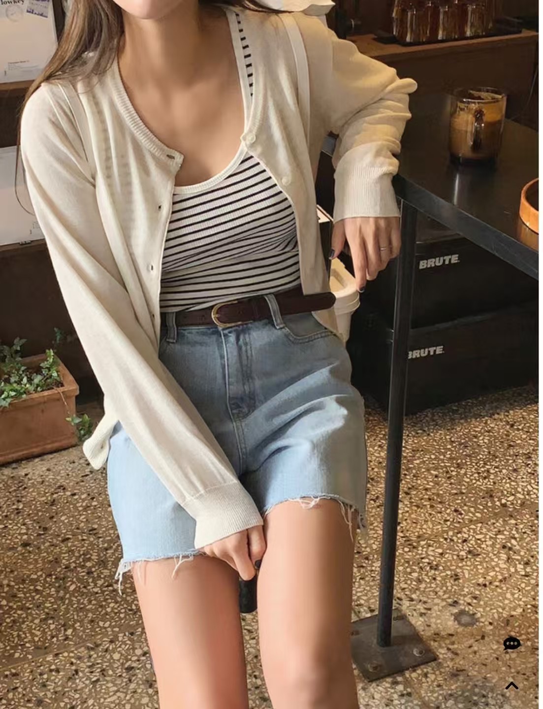 WAYBETTER韓國代購㊣女士新品熱賣25春夏真品推薦時尚吊帶背心WAYBETTER吊帶/背心