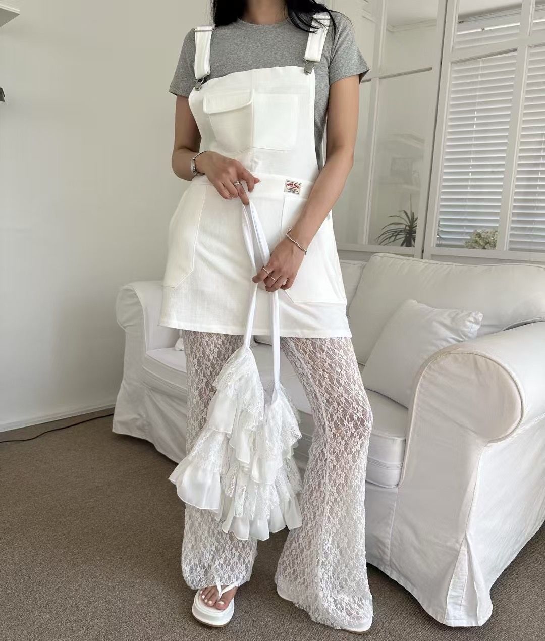 BLACK LADY東大門㊣實拍女裝新款休閑熱賣時尚推薦人氣休閑褲BLACK LADY休閑褲
