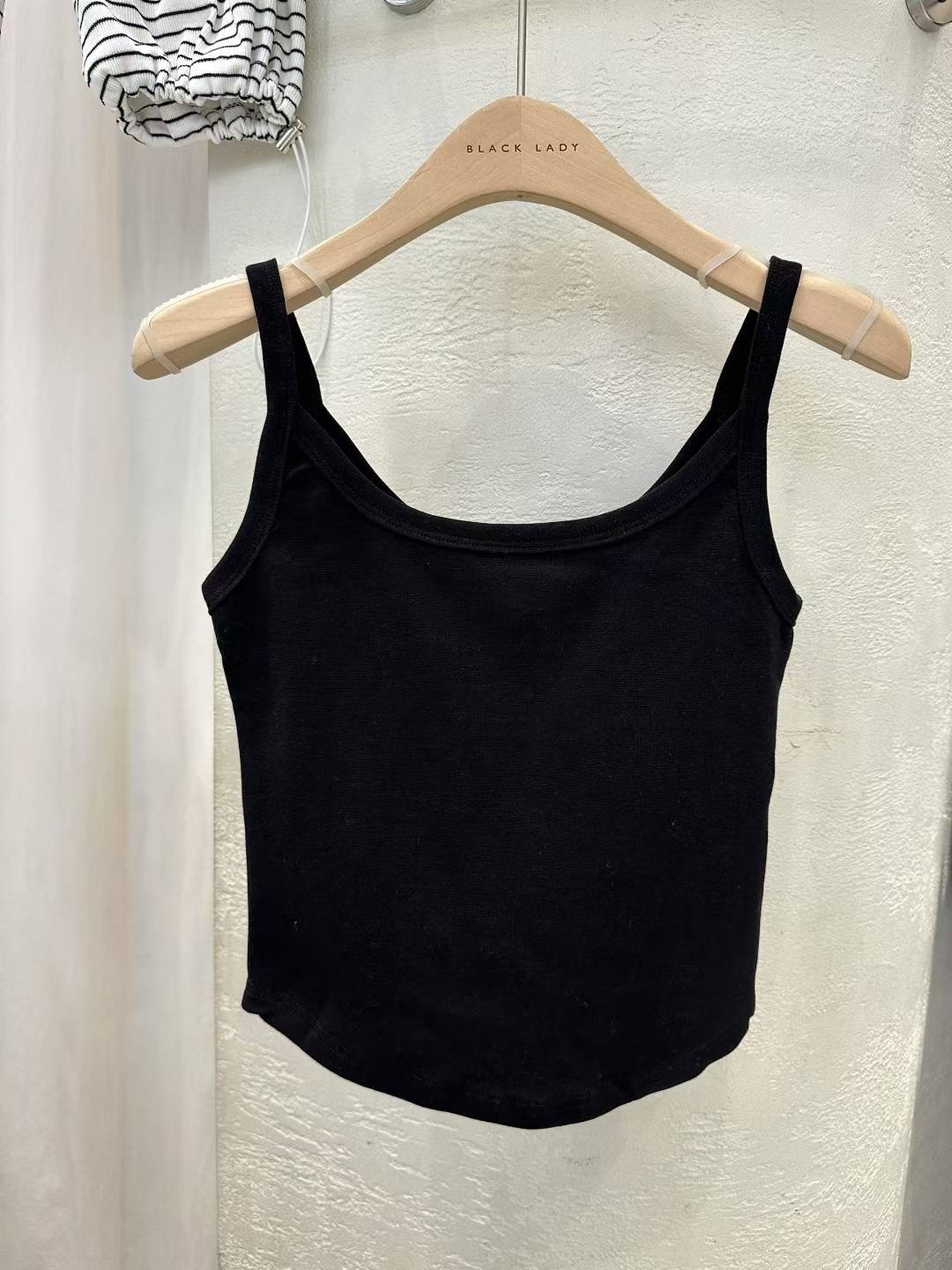 BLACK LADY韓國直郵㊣女士新款25春夏職業推薦休閑吊帶背心BLACK LADY吊帶/背心