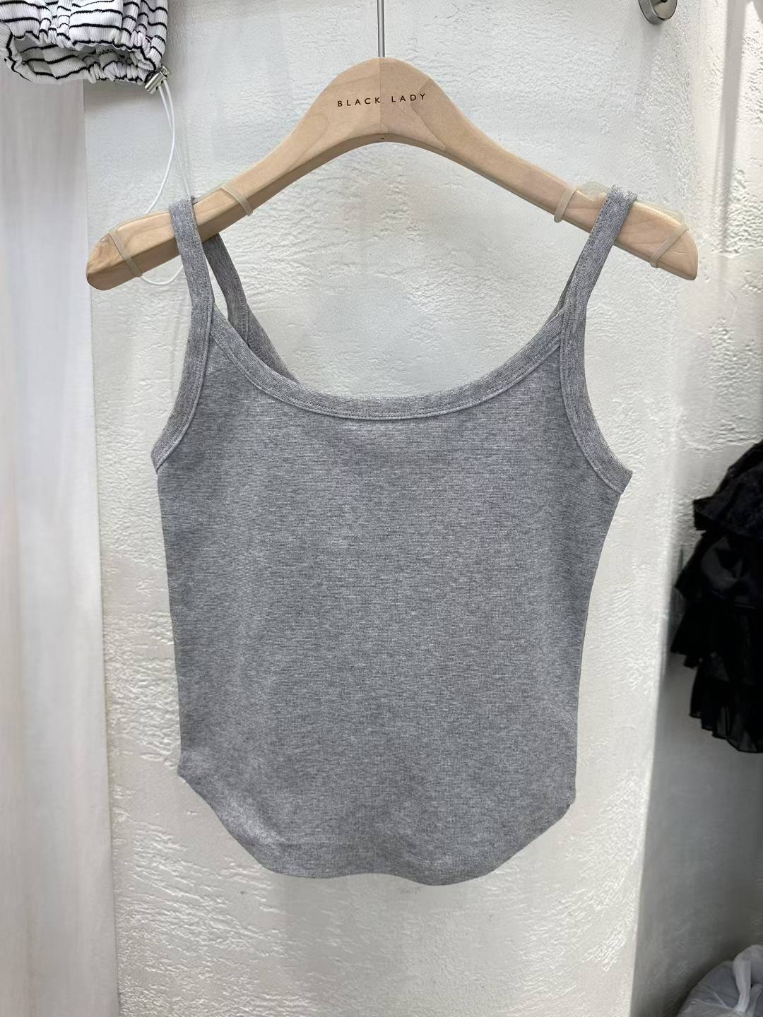 BLACK LADY韓國直郵㊣女士新款25春夏職業推薦休閑吊帶背心BLACK LADY吊帶/背心圖色2