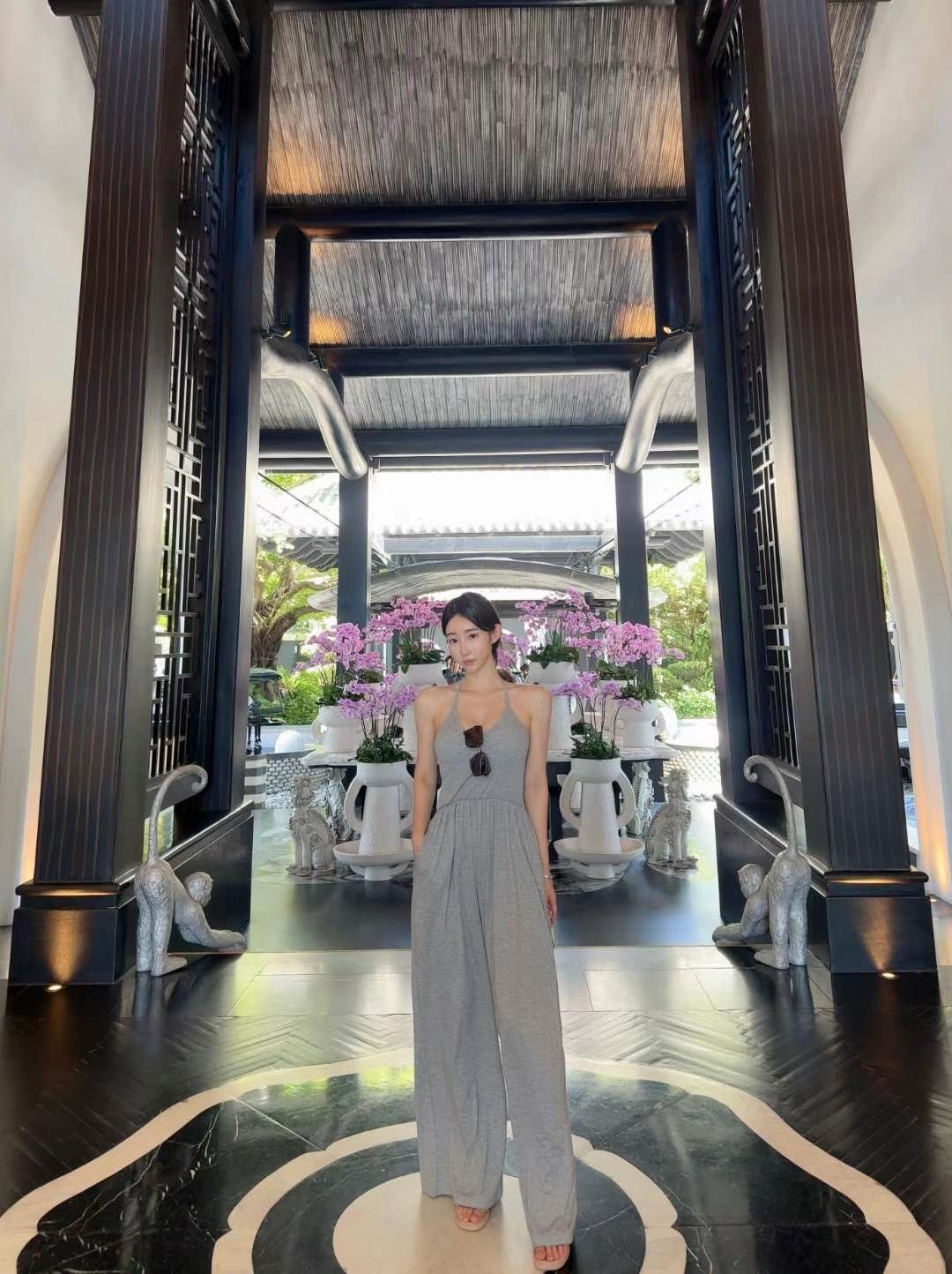 blinque韓國代購㊣女士新品25春夏推薦職業休閑時尚熱賣連體褲blinque連體褲圖色2