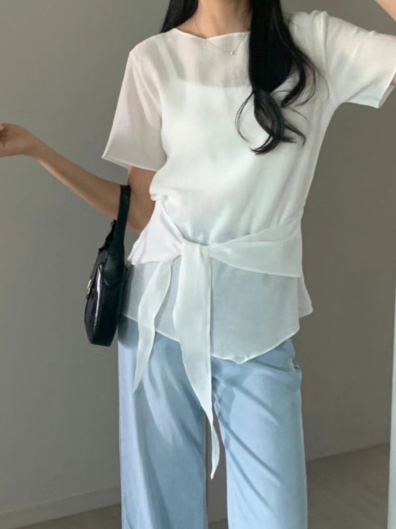 HERME東大門㊣代購女裝新品休閑真品推薦時尚職業人氣吊帶背心HERME吊帶/背心
