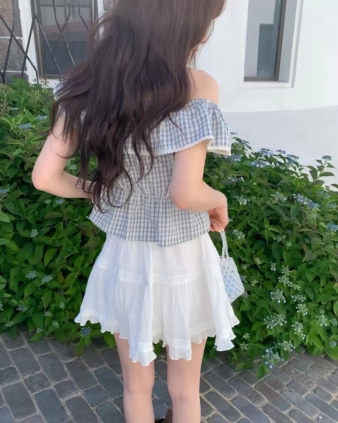 EZEDIARY韓國直郵㊣女裝新品時尚推薦人氣職業休閑襯衫蕾絲衫EZEDIARY襯衫/蕾絲衫