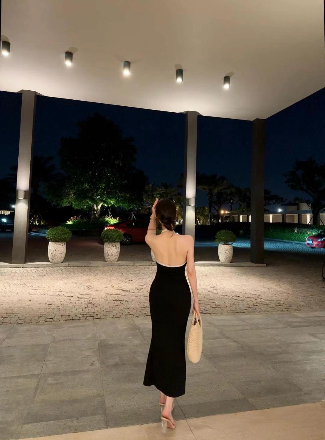 blinque韓國直郵㊣女裝新品時尚休閑推薦真品職業熱賣連衣裙blinque連衣裙