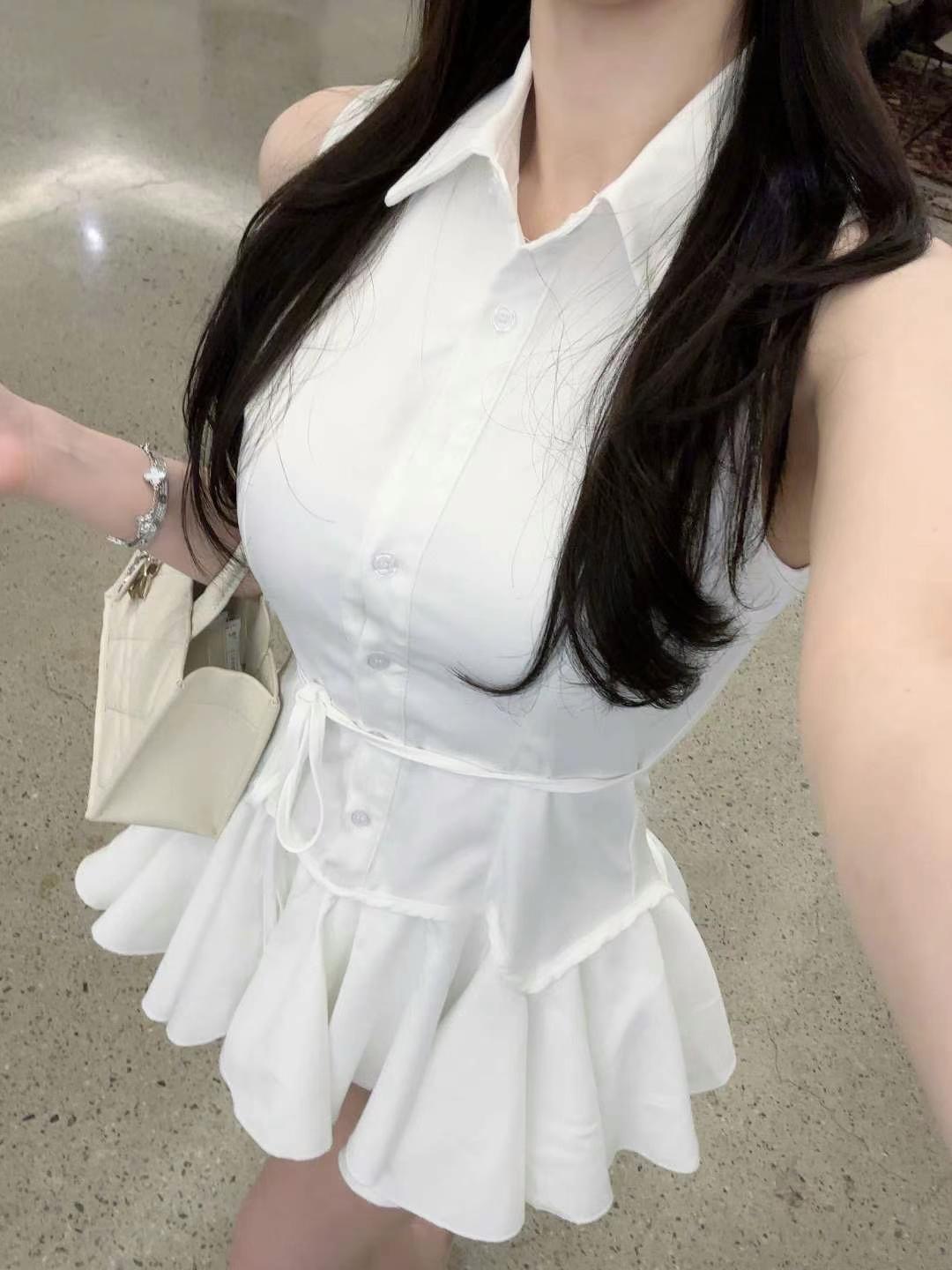 blinque韓國直郵㊣女裝新品休閑時尚人氣25春夏真品熱賣連衣裙blinque連衣裙