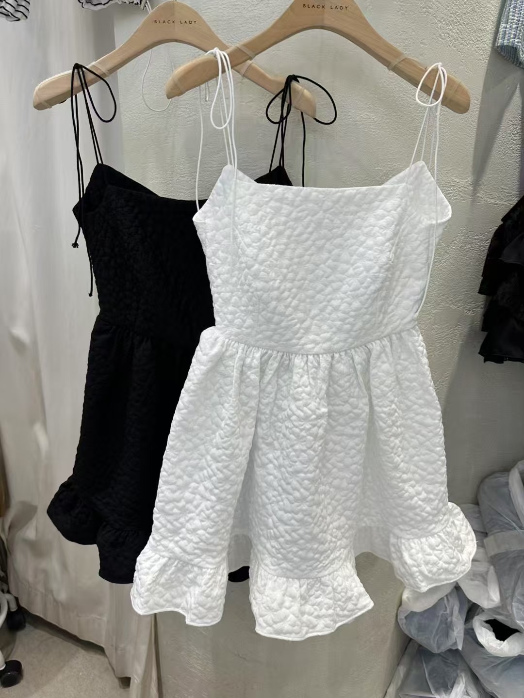 BLACK LADY東大門㊣代購女裝新品職業真品時尚推薦休閑連衣裙BLACK LADY連衣裙圖色1左一色