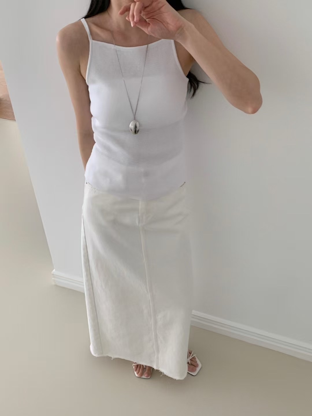 BLACK LADY韓國代購㊣女裝新品推薦熱賣25春夏休閑吊帶背心BLACK LADY吊帶/背心圖色3