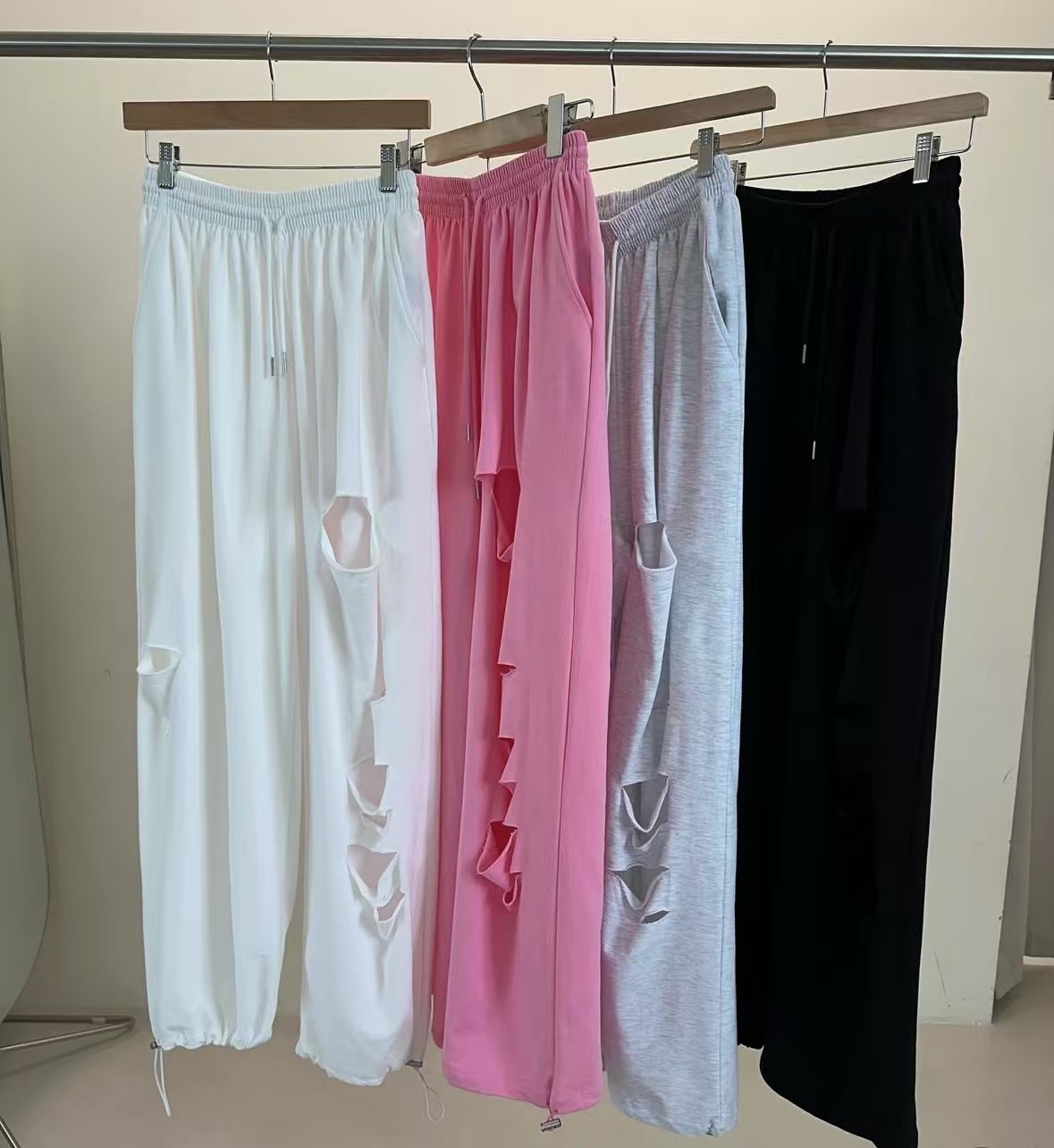BLACK LADY韓國代購㊣女士新品職業休閑推薦人氣25春夏休閑褲BLACK LADY休閑褲圖色2左二色