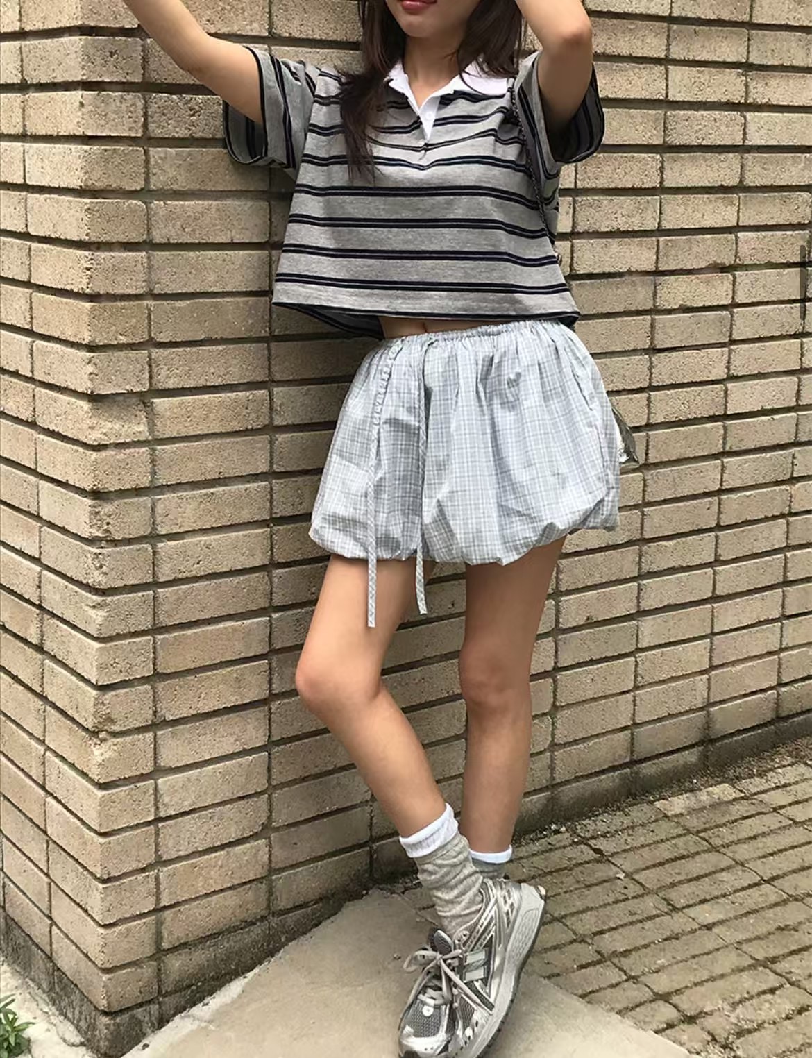 ANNIV-D東大門㊣直郵女士新品真品熱賣職業25春夏休閑短裙ANNIV-D短裙