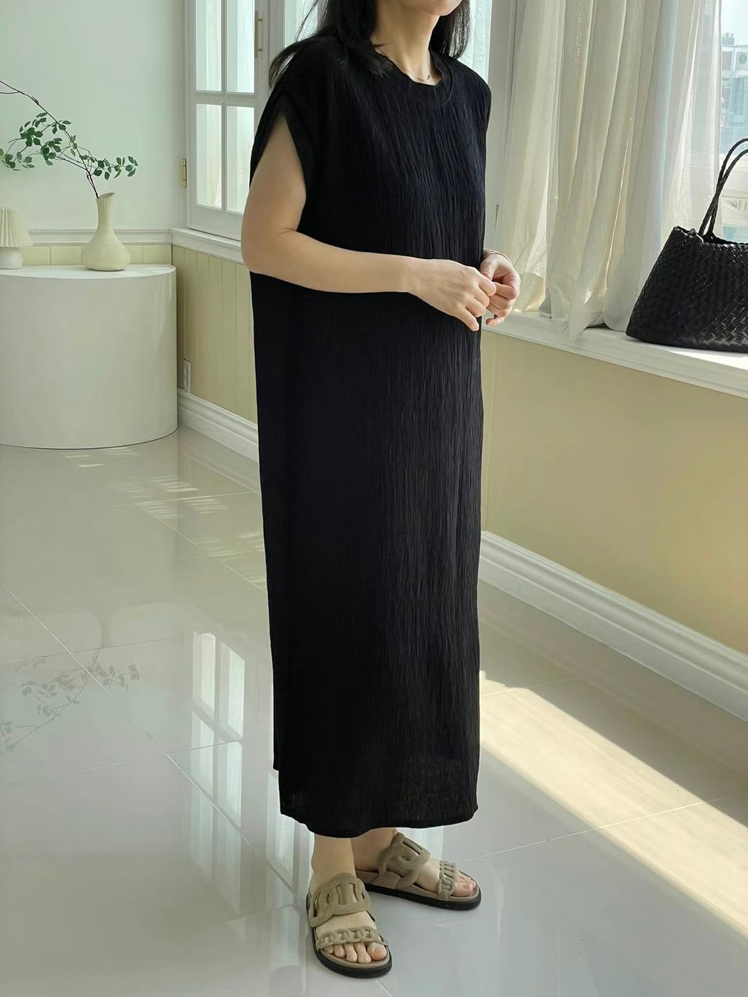 1mm東大門㊣直郵女士新品25春夏人氣時尚推薦熱賣真品連衣裙1mm連衣裙