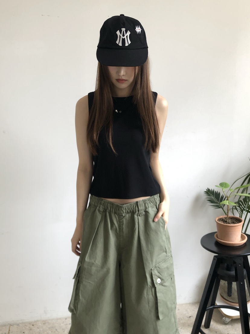 EOMPIT韓國直郵㊣女裝新款休閑時尚真品推薦25春夏吊帶背心EOMPIT吊帶/背心圖色2