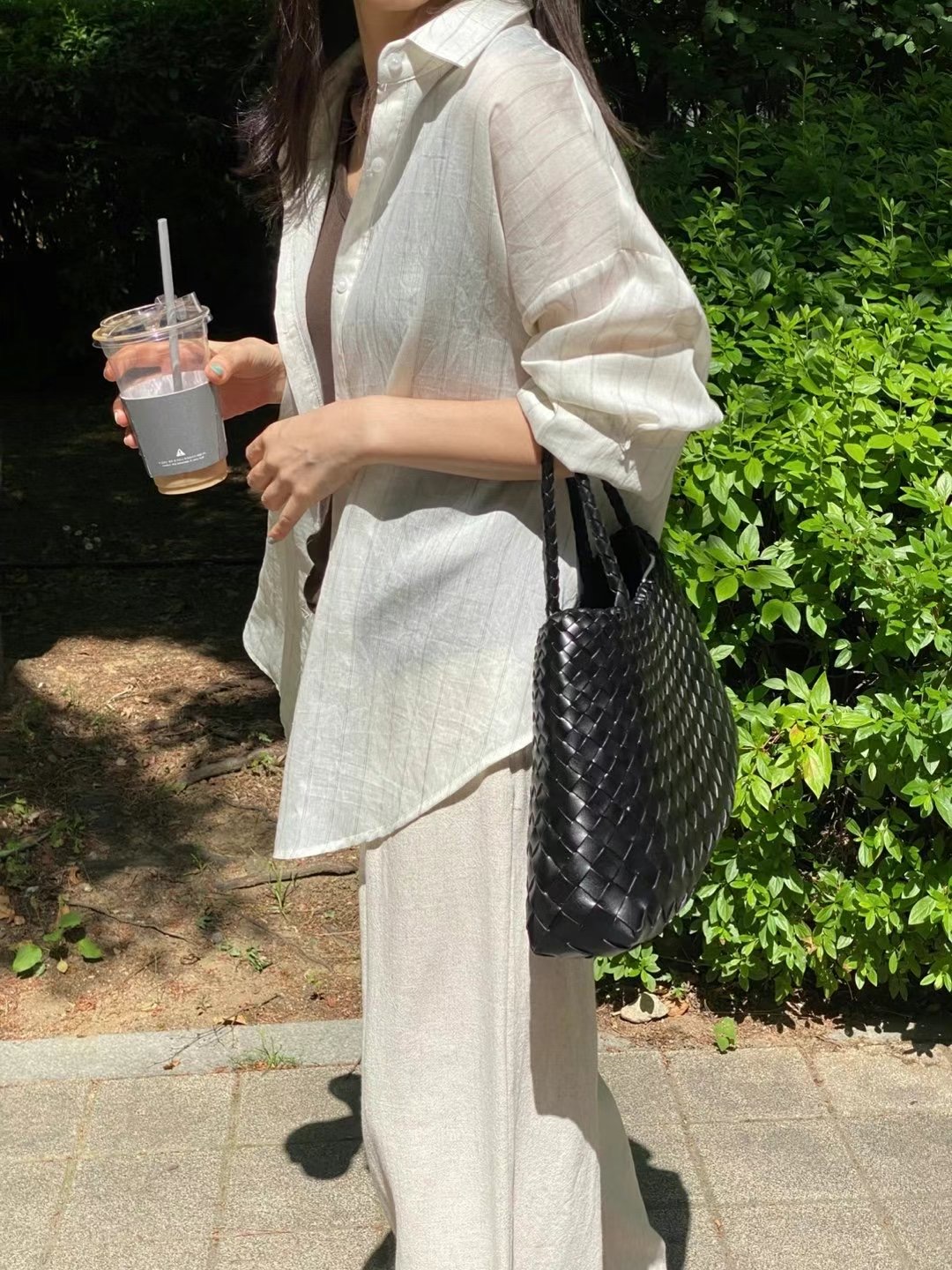 1mm韓國直郵㊣女士新款時尚職業推薦熱賣25春夏人氣襯衫蕾絲衫1mm襯衫/蕾絲衫