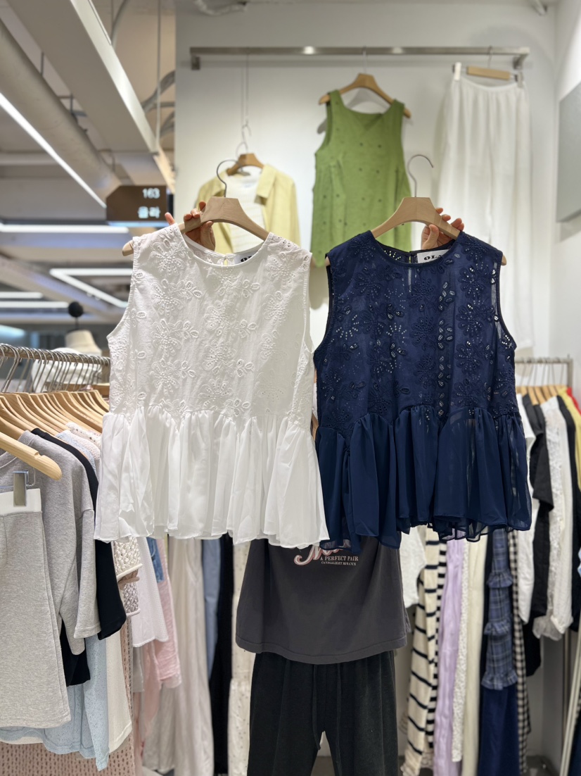 OLA韓國代購㊣女裝新款真品人氣推薦職業休閑25春夏吊帶背心mellor/OLA吊帶/背心