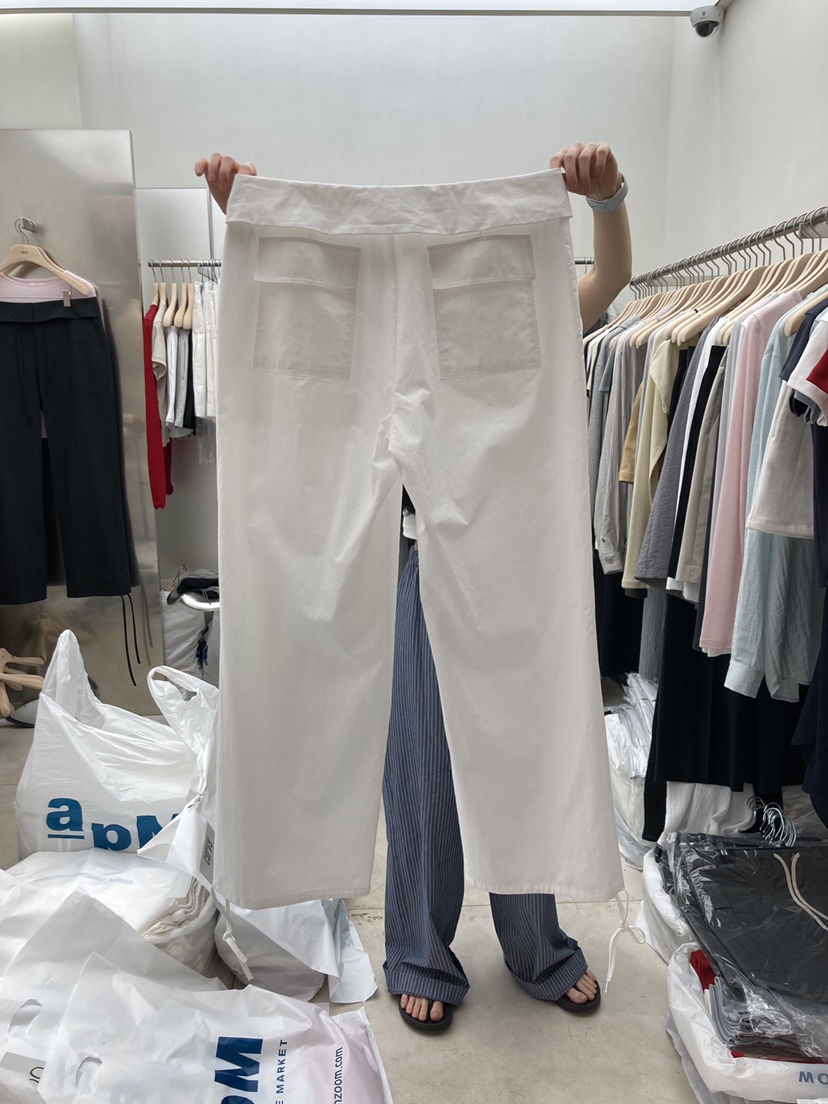 CURVY東大門㊣實拍女裝新品職業休閑25春夏人氣時尚推薦休閑褲CURVY休閑褲