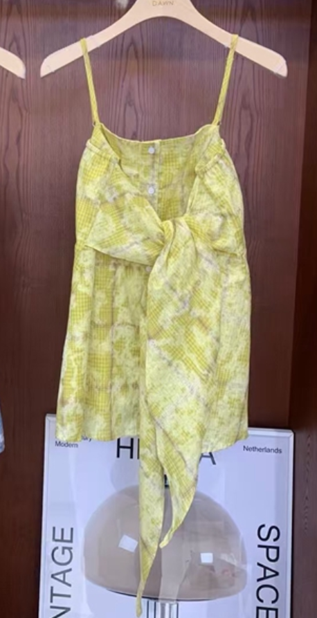 ATTIC韓國代購㊣女士新款熱賣時尚人氣25春夏真品吊帶背心緊身ATTIC吊帶/背心圖色2