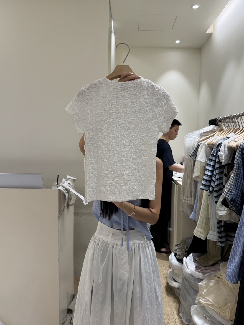 FLOWER-L東大門㊣代購女士新品人氣25春夏職業休閑推薦T恤FLOWERT恤