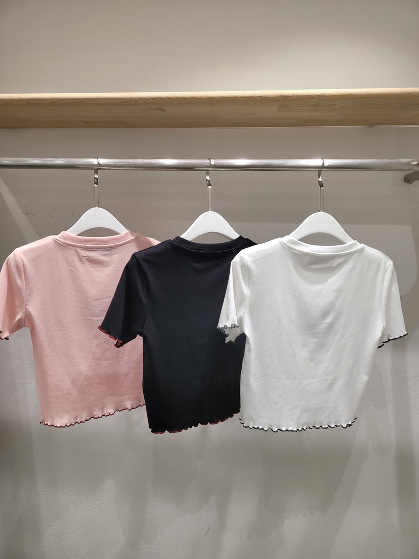 1 2ILLY-S東大門㊣實拍女裝新品休閑25春夏推薦真品職業T恤1 2ILLY/THE SILT恤