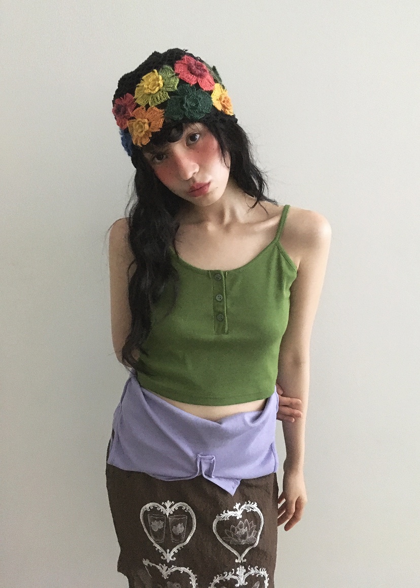 CLODE東大門㊣實拍女裝新品真品人氣時尚25春夏吊帶背心兩件套CLODE吊帶/背心