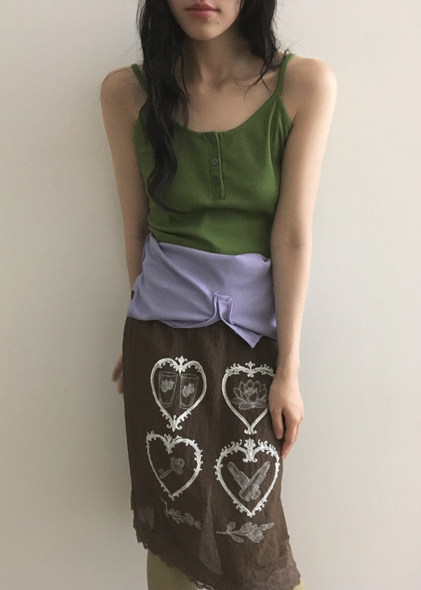 CLODE東大門㊣實拍女裝新品真品人氣時尚25春夏吊帶背心兩件套CLODE吊帶/背心
