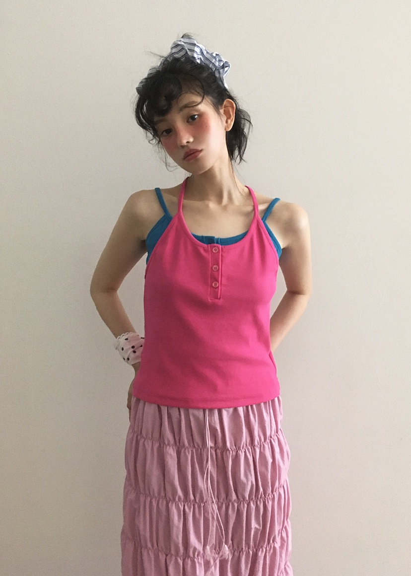 CLODE東大門㊣實拍女裝新品真品人氣時尚25春夏吊帶背心兩件套CLODE吊帶/背心