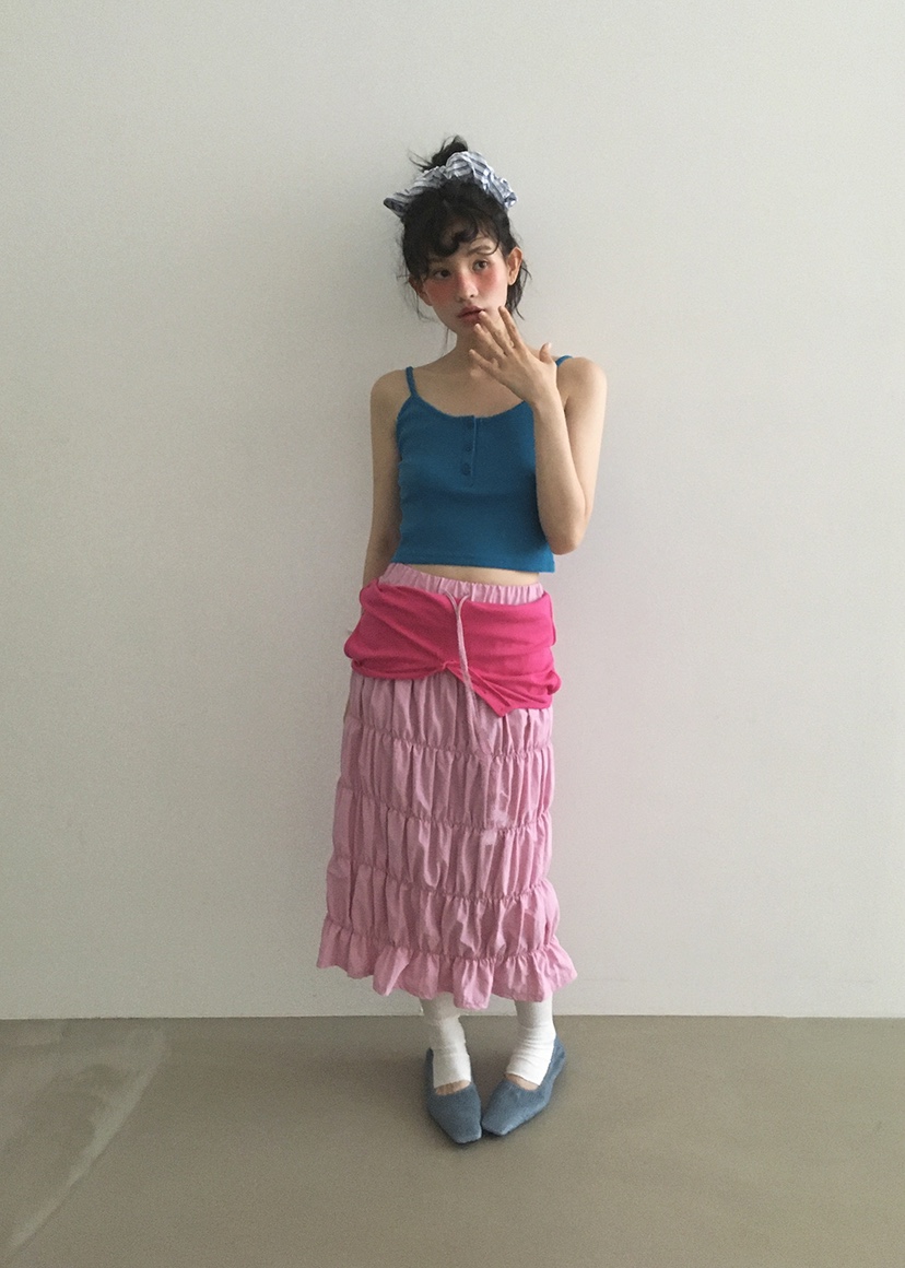 CLODE東大門㊣實拍女裝新品真品人氣時尚25春夏吊帶背心兩件套CLODE吊帶/背心