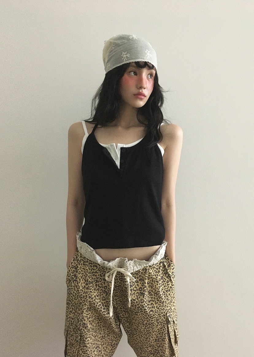 CLODE東大門㊣實拍女裝新品真品人氣時尚25春夏吊帶背心兩件套CLODE吊帶/背心