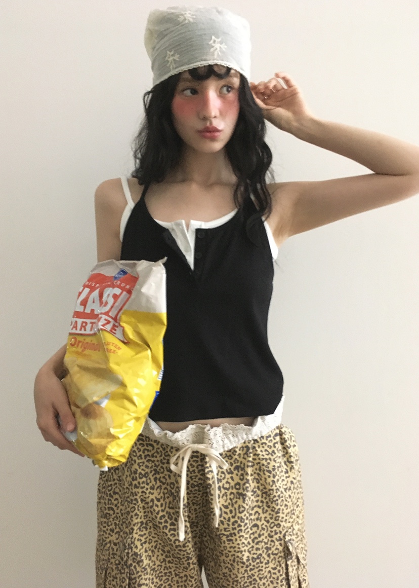 CLODE東大門㊣實拍女裝新品真品人氣時尚25春夏吊帶背心兩件套CLODE吊帶/背心圖色3
