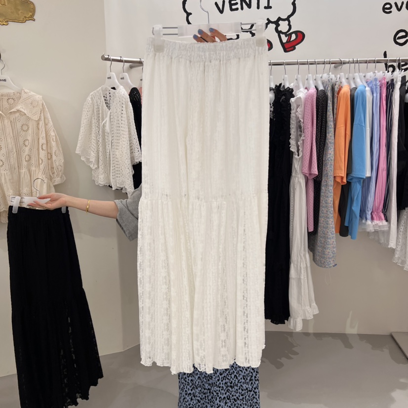 VENTI東大門㊣直郵女裝新款人氣推薦職業熱賣半身裙中短裙蕾絲VENTI半身裙/中短裙