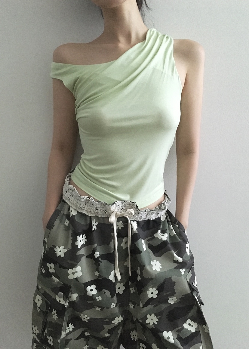 CLODE東大門㊣直郵女士新品25春夏休閑熱賣職業人氣吊帶背心CLODE吊帶/背心圖色2