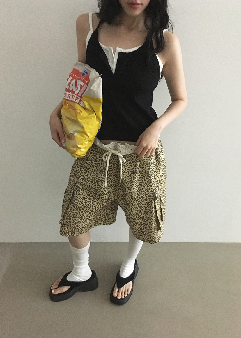 CLODE東大門㊣實拍女裝新款休閑時尚真品熱賣25春夏推薦短褲CLODE短褲