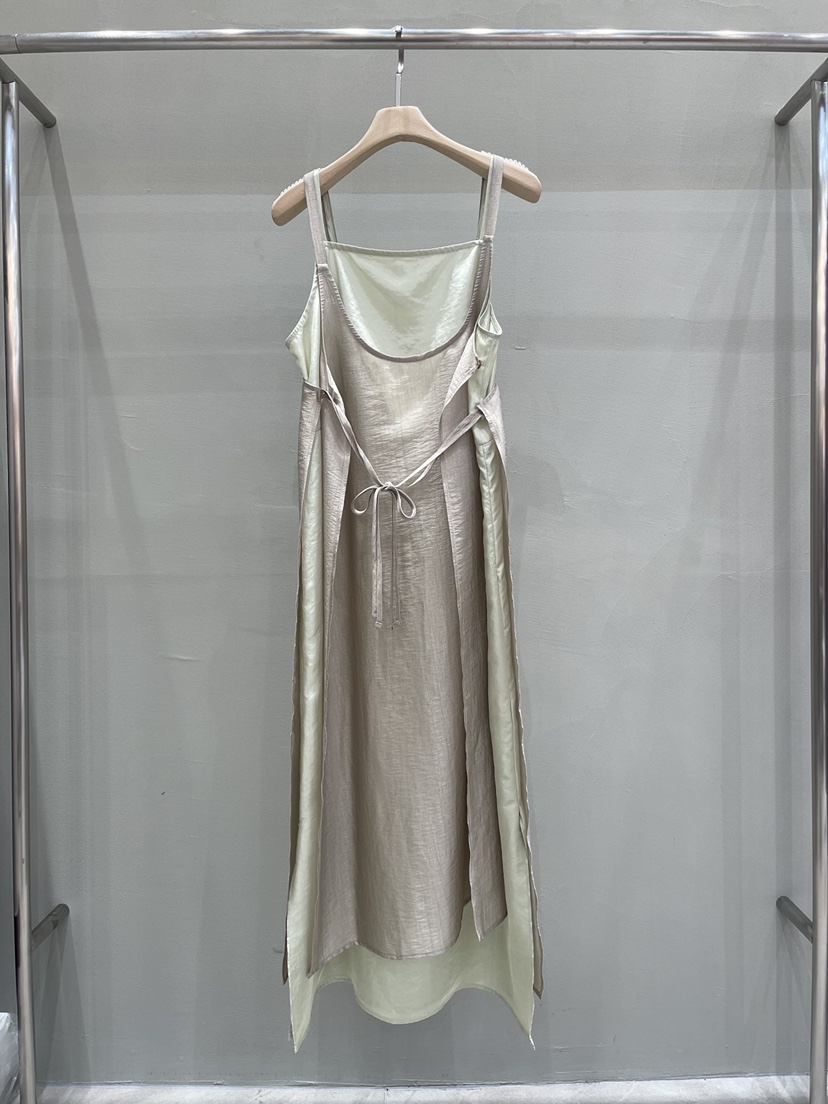 THE MUI東大門㊣直郵女士新品真品職業時尚熱賣連衣裙雙層Mu:i-A連衣裙
