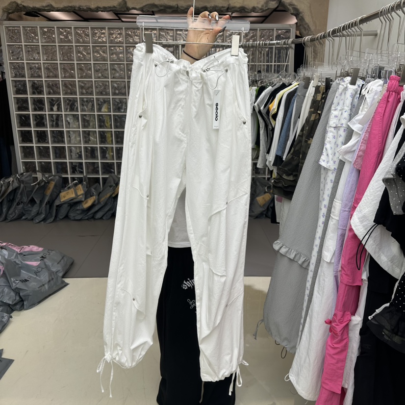 SEOLO韓國直郵㊣女士新款時尚休閑熱賣25春夏推薦真品休閑褲Seolo seoul休閑褲