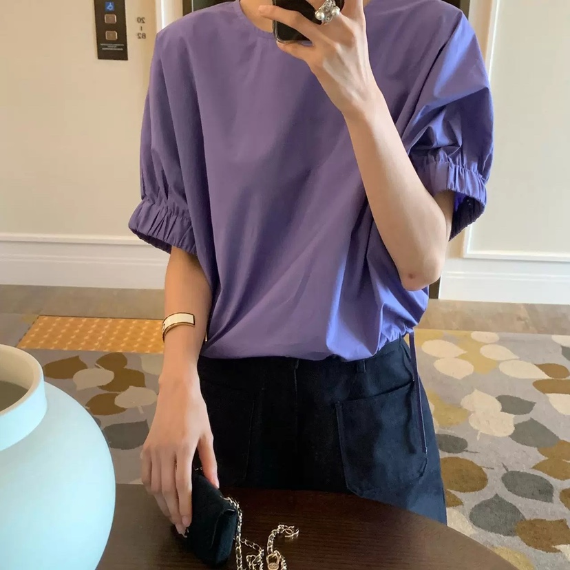 PRIVIE東大門㊣實拍女士新品25春夏真品時尚休閑襯衫蕾絲衫PRIVIE襯衫/蕾絲衫