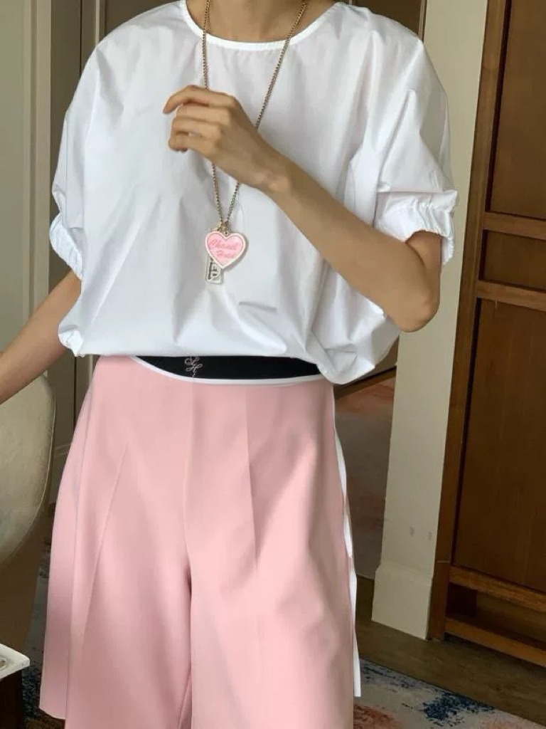 PRIVIE東大門㊣實拍女士新品25春夏真品時尚休閑襯衫蕾絲衫PRIVIE襯衫/蕾絲衫圖色2