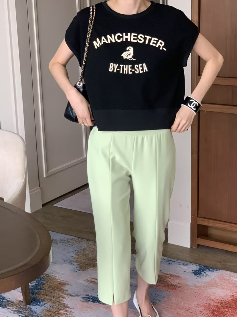 PRIVIE韓國代購㊣女裝新款人氣時尚真品職業熱賣25春夏推薦T恤PRIVIET恤圖色3