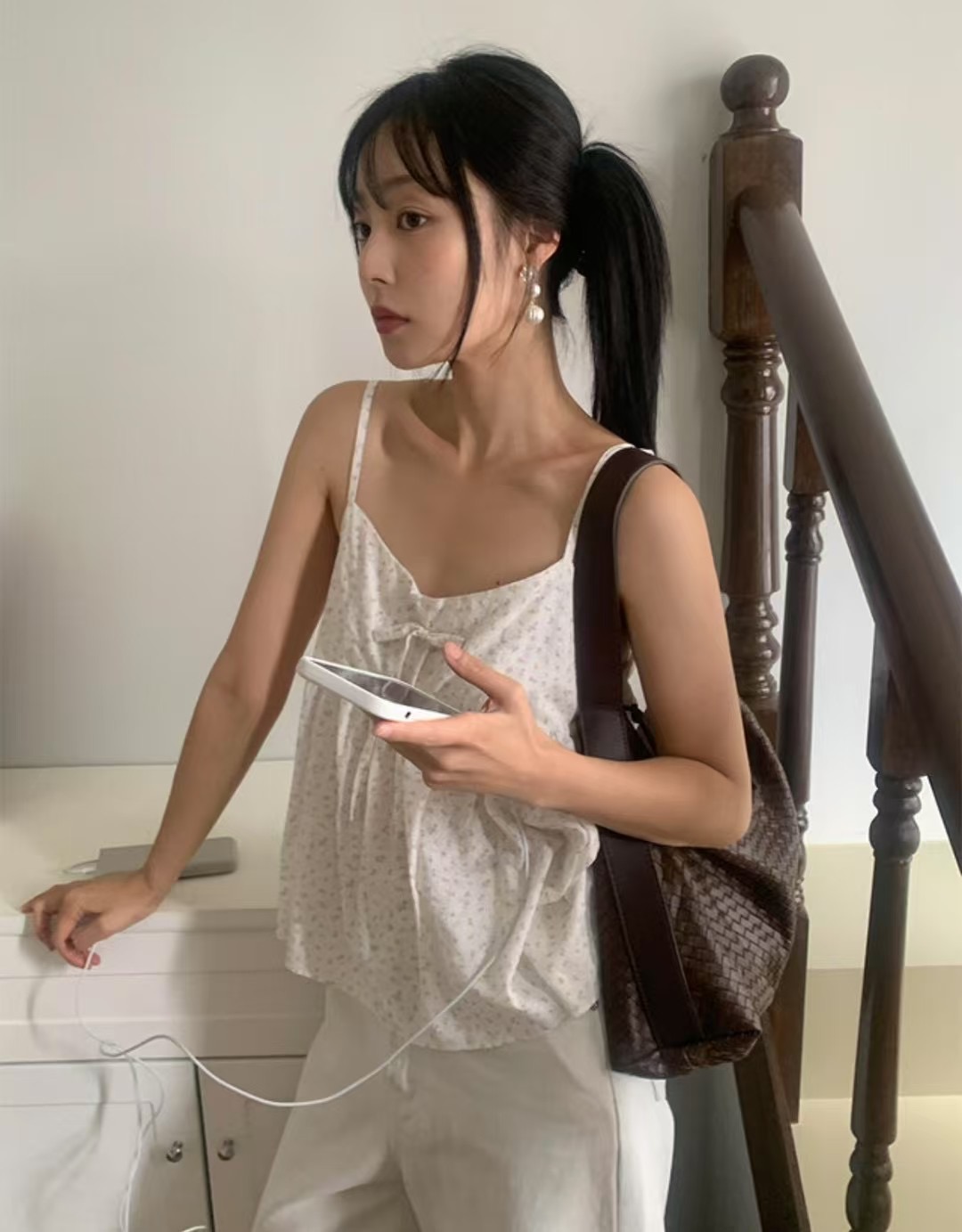 APPEAR東大門㊣代購女士新品推薦時尚職業休閑熱賣吊帶背心APPEAR吊帶/背心