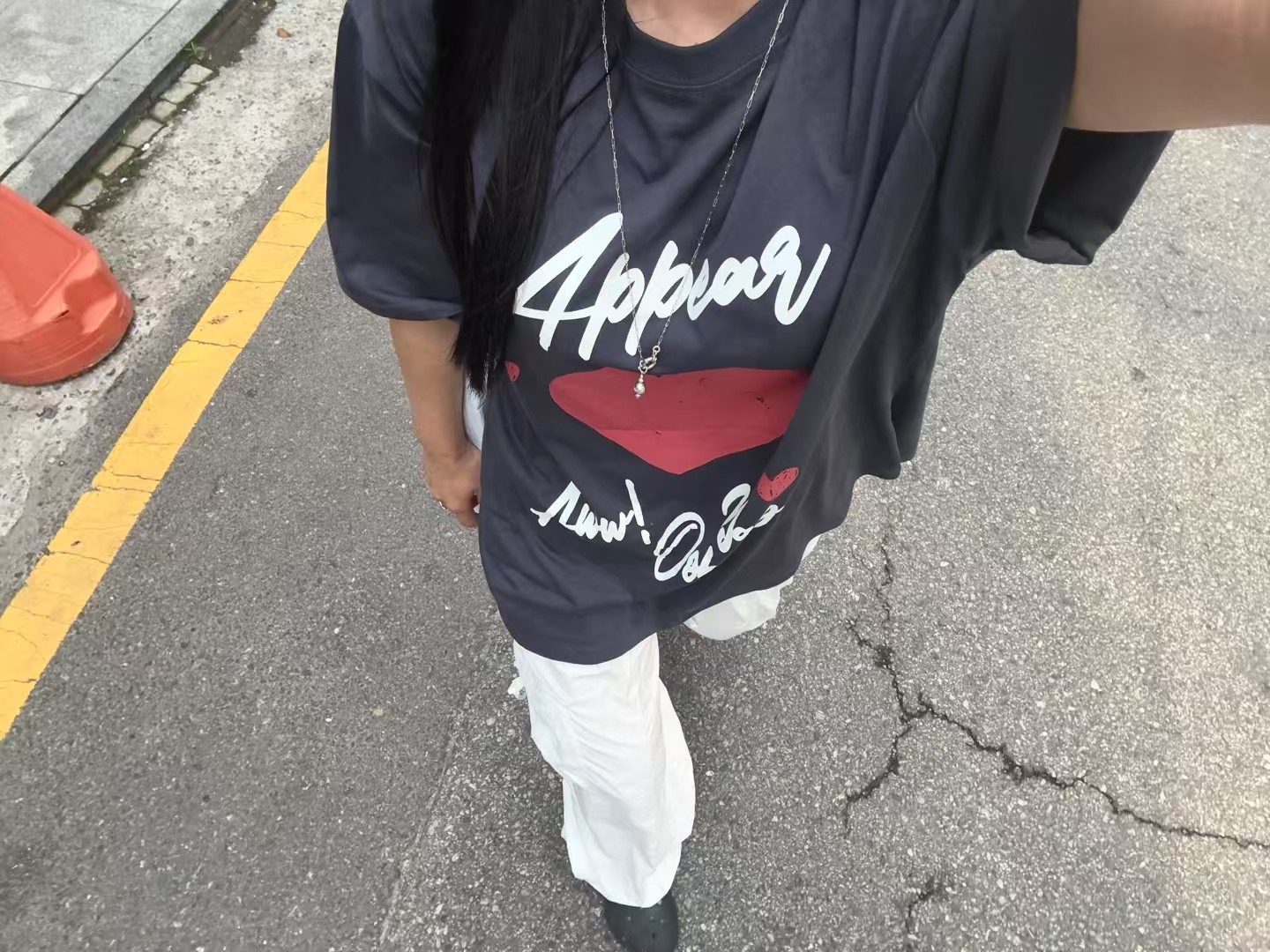 APPEAR東大門㊣代購女裝新款熱賣職業推薦休閑時尚真品人氣T恤APPEART恤圖色2