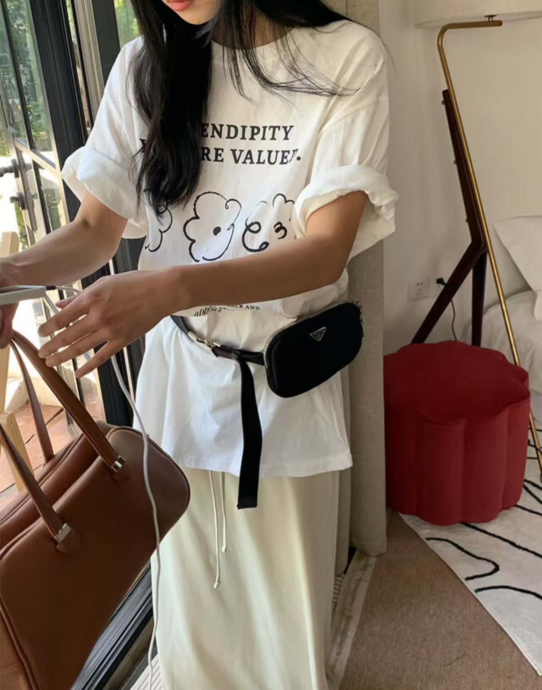 APPEAR東大門㊣代購女士新款熱賣職業休閑人氣25春夏真品T恤APPEART恤
