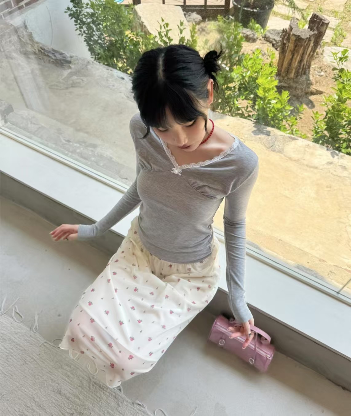 APPEAR韓國代購㊣女裝新款休閑真品25春夏人氣熱賣推薦長裙APPEAR長裙