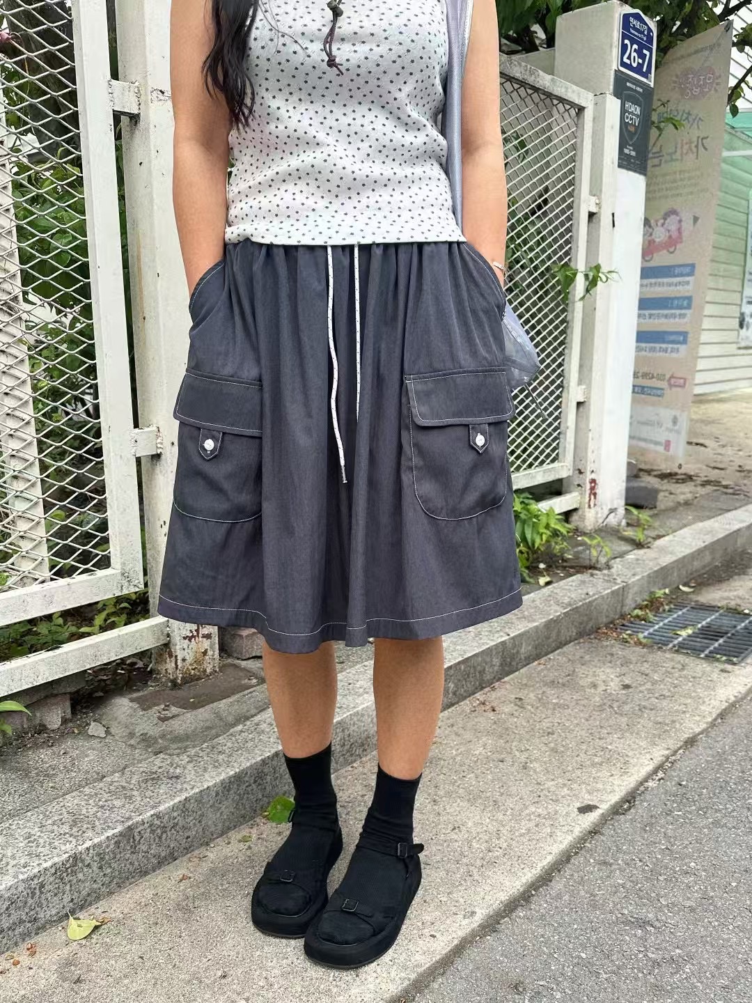 APPEAR東大門㊣代購女裝新品職業時尚推薦休閑半身裙中短裙APPEAR半身裙/中短裙