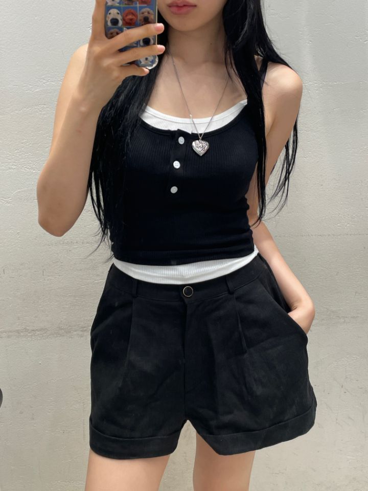 mars東大門㊣直郵女士新款人氣真品25春夏熱賣時尚吊帶背心mars吊帶/背心