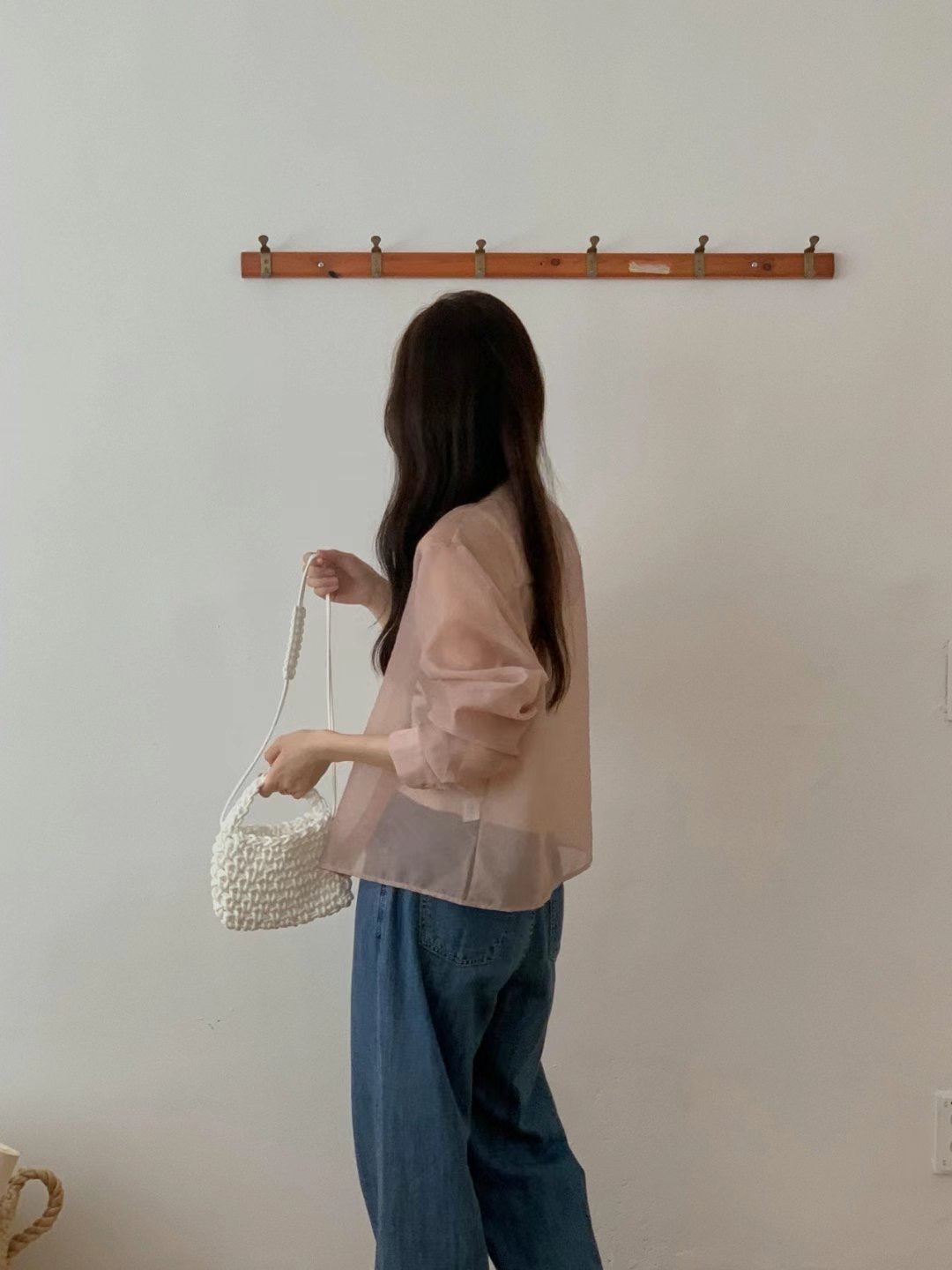 LIBRE東大門㊣直郵女士新款熱賣人氣推薦25春夏真品襯衫蕾絲衫HAY KNOCK襯衫/蕾絲衫