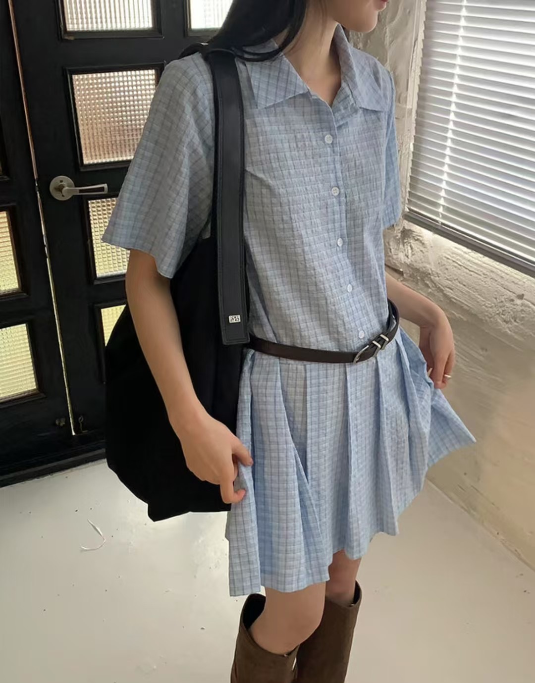 APPEAR東大門㊣實拍女士新品25春夏推薦人氣職業真品連衣裙APPEAR連衣裙
