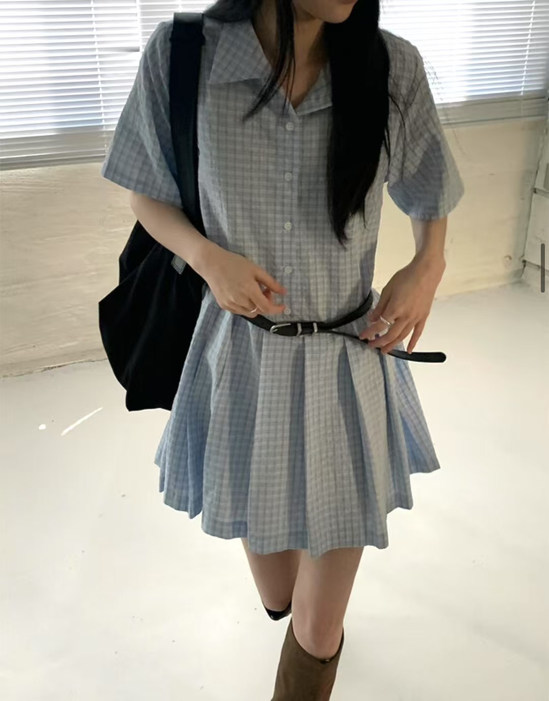 APPEAR東大門㊣實拍女士新品25春夏推薦人氣職業真品連衣裙APPEAR連衣裙