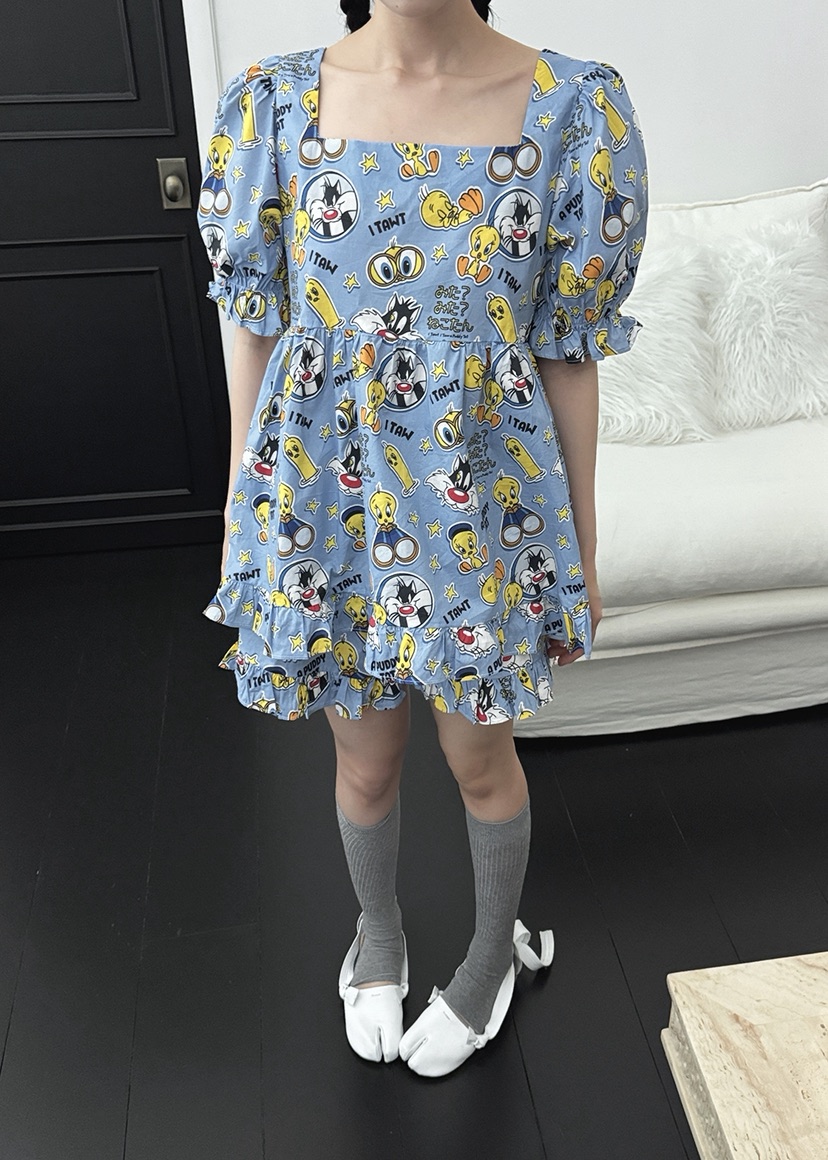 OURWAVE/OUR ROOM東大門㊣直郵女裝新品休閑推薦睡衣兩件套Our Wave/Our Room睡衣