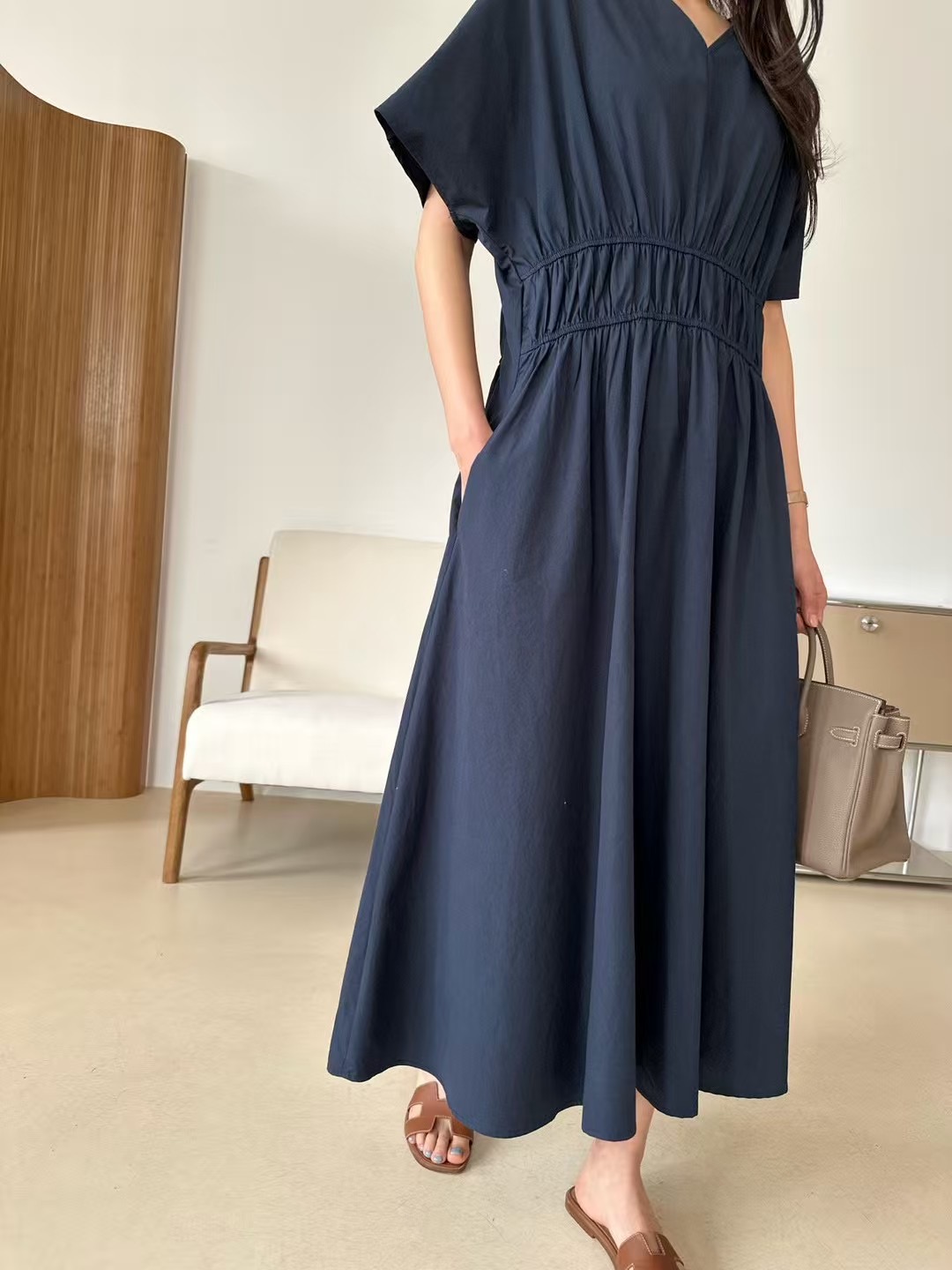 KIND-카인드-OT東大門㊣直郵女裝新款職業熱賣25春夏連衣裙KIND-ot連衣裙
