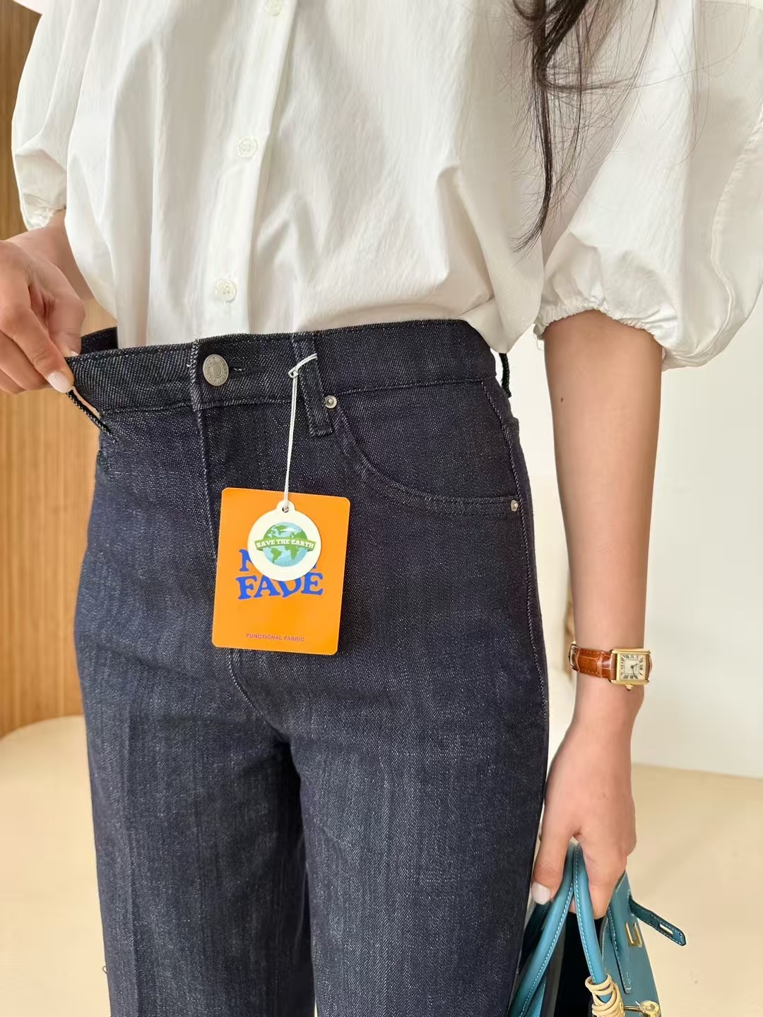 KIND-카인드-OT韓國直郵㊣女士新款熱賣時尚休閑職業牛仔褲KIND-ot牛仔褲